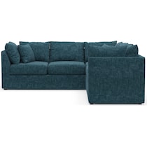 nest blue sectional   