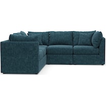 nest blue sectional   