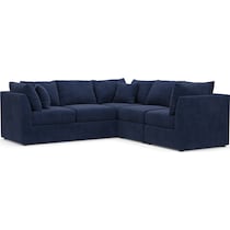 nest blue sectional   