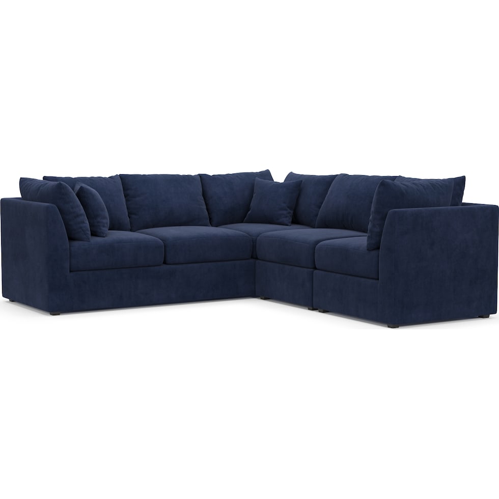 nest blue sectional   