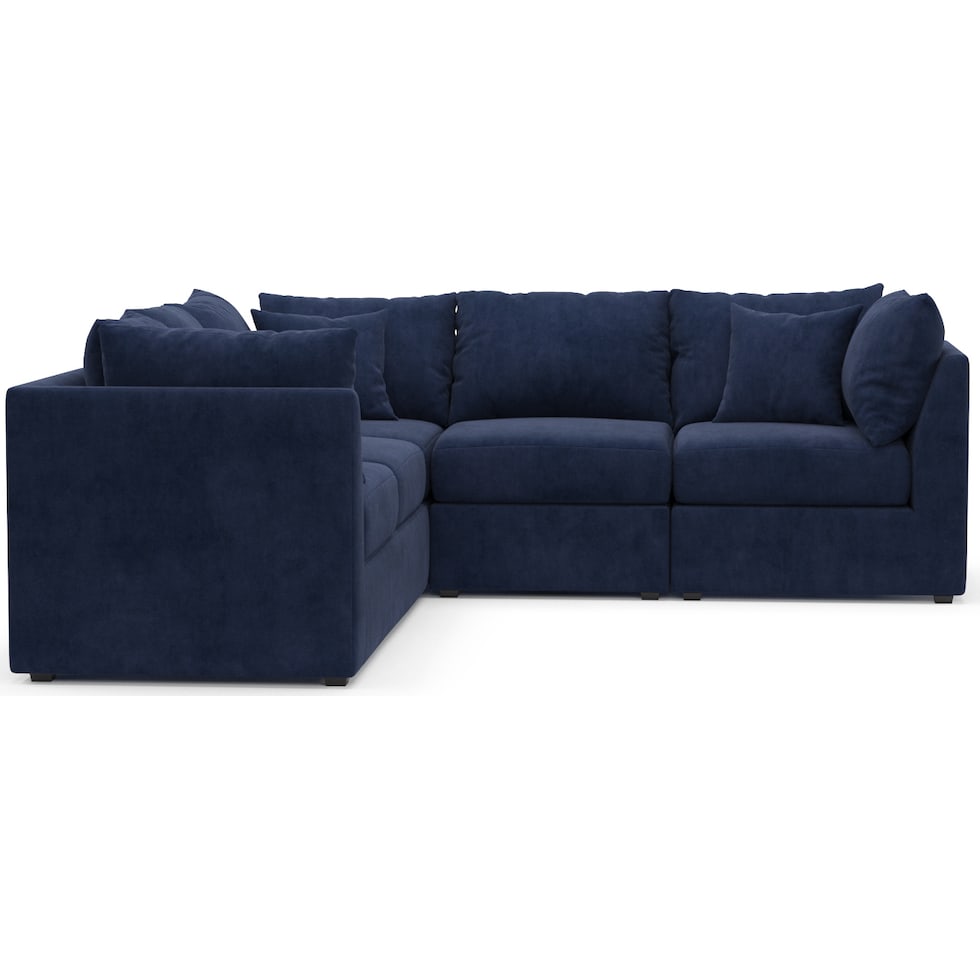 nest blue sectional   