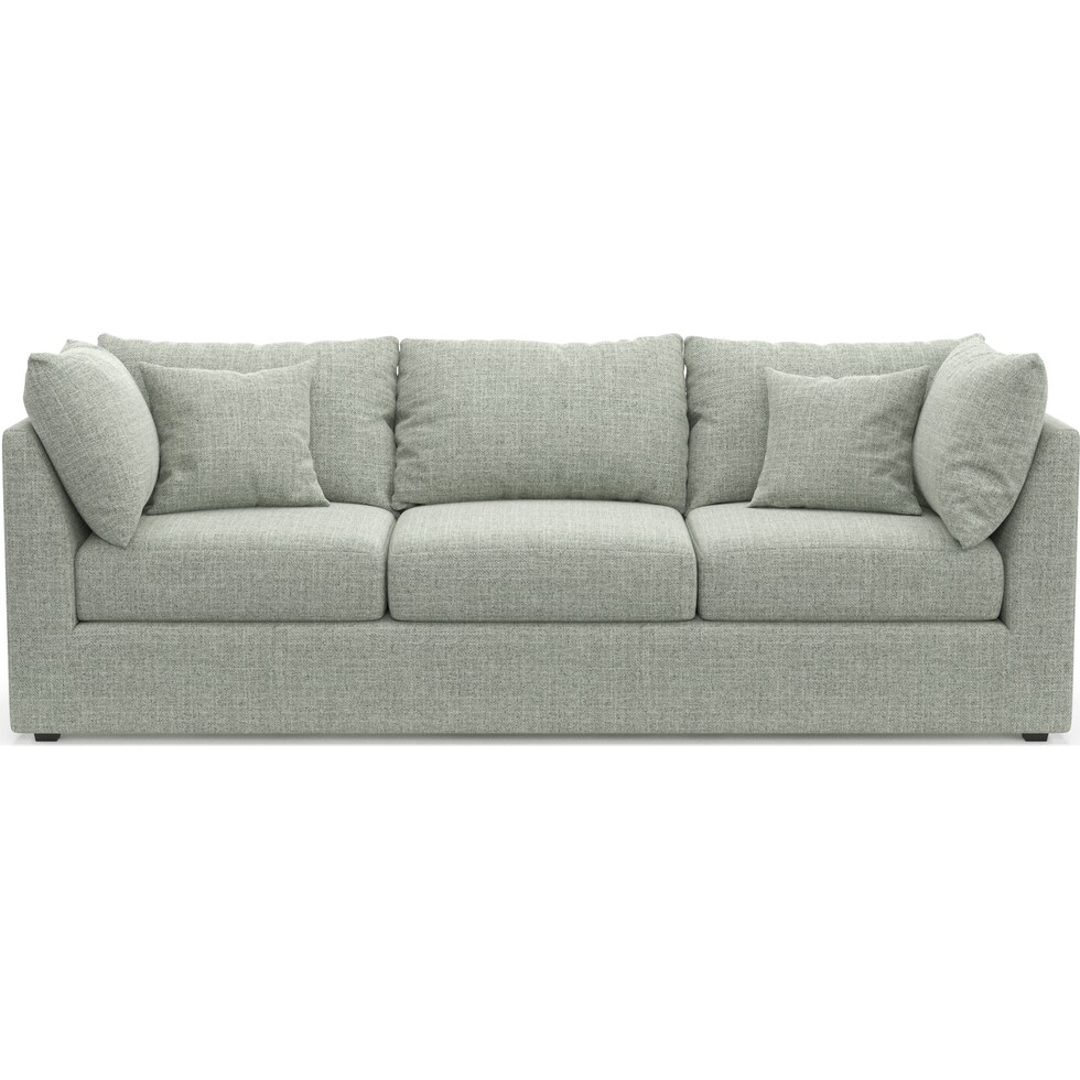 nest blue sofa   