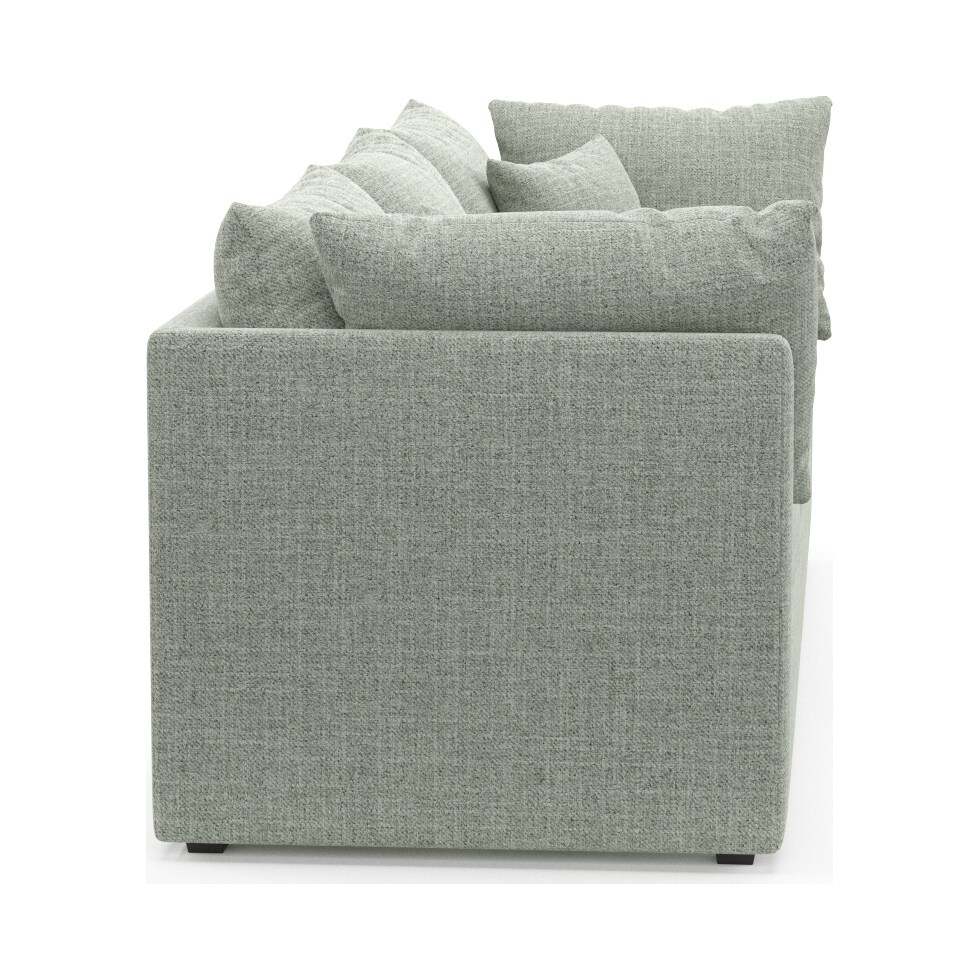nest blue sofa   