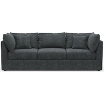 nest blue sofa   