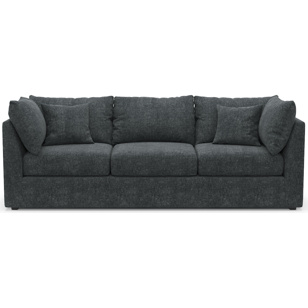 nest blue sofa   