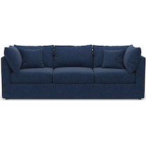 nest blue sofa   