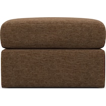nest dark brown ottoman   