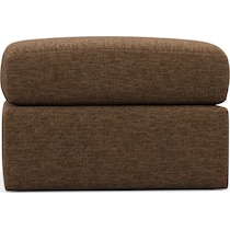 nest dark brown ottoman   