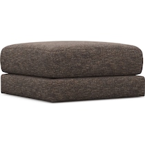 nest dark brown ottoman   