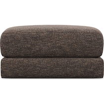 nest dark brown ottoman   