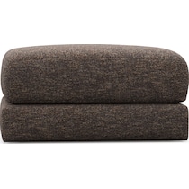 nest dark brown ottoman   