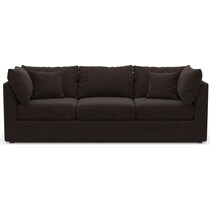 nest dark brown sofa   