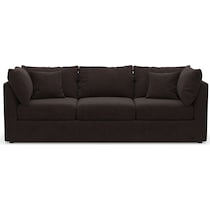 nest dark brown sofa   