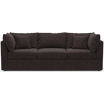 nest dark brown sofa   