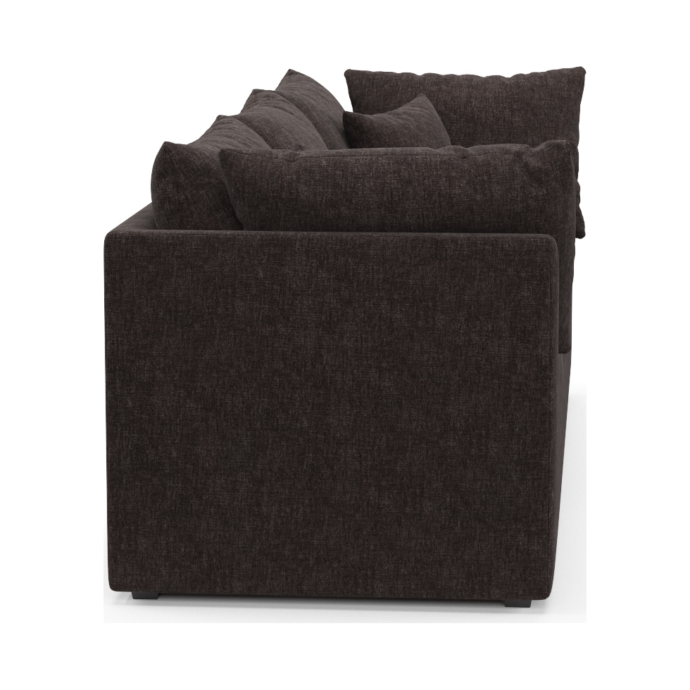 nest dark brown sofa   