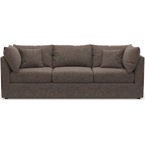 nest dark brown sofa   