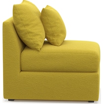 nest gold armless chair   