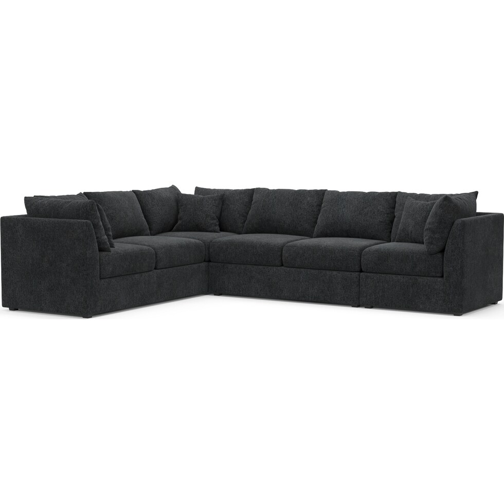 nest gray  pc sectional   