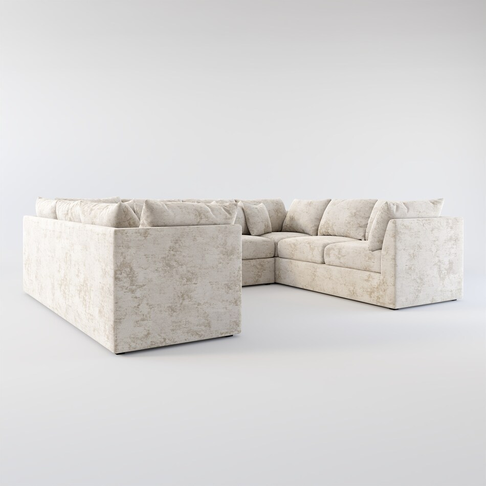 nest gray  pc sectional   