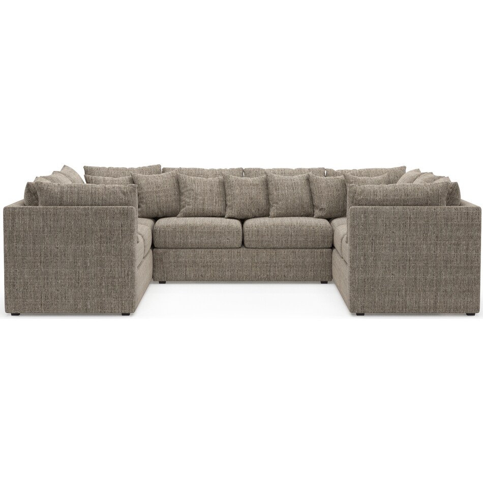 Nest 3Piece Pit Sectional Value City Furniture