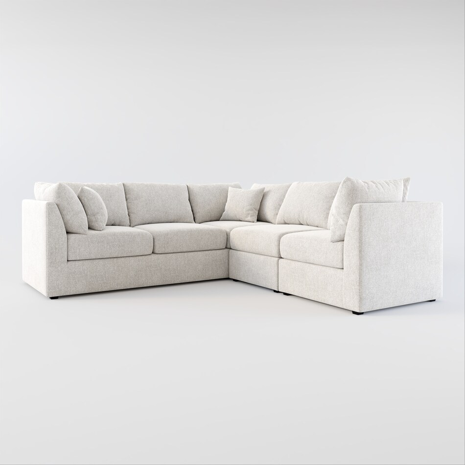 Nest 3Piece Small Sectional Value City Furniture