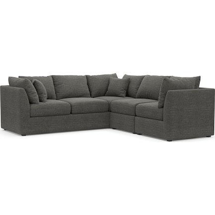 Nest Foam Comfort 3-Piece Small Sectional - Curious Charcoal