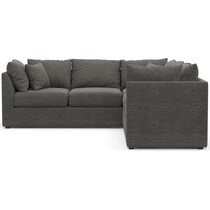nest gray  pc sectional   