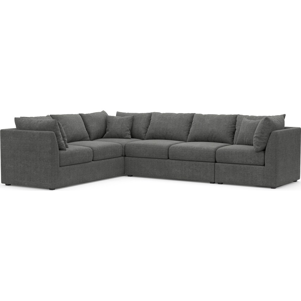 nest gray  pc sectional   