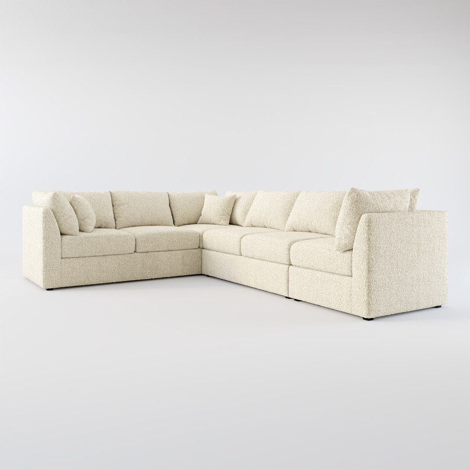 Nest 3Piece Large Sectional Value City Furniture