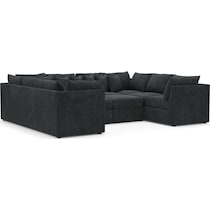 nest gray  pc sectional   
