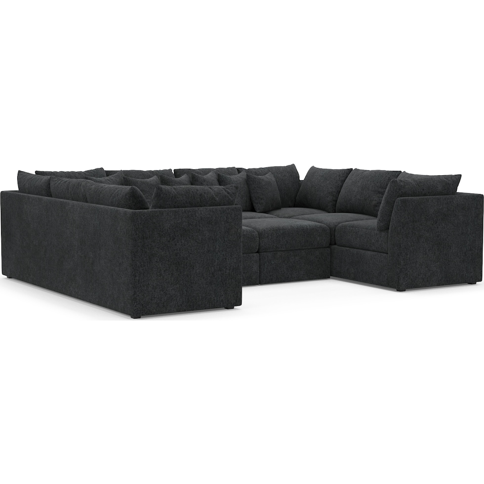 nest gray  pc sectional   