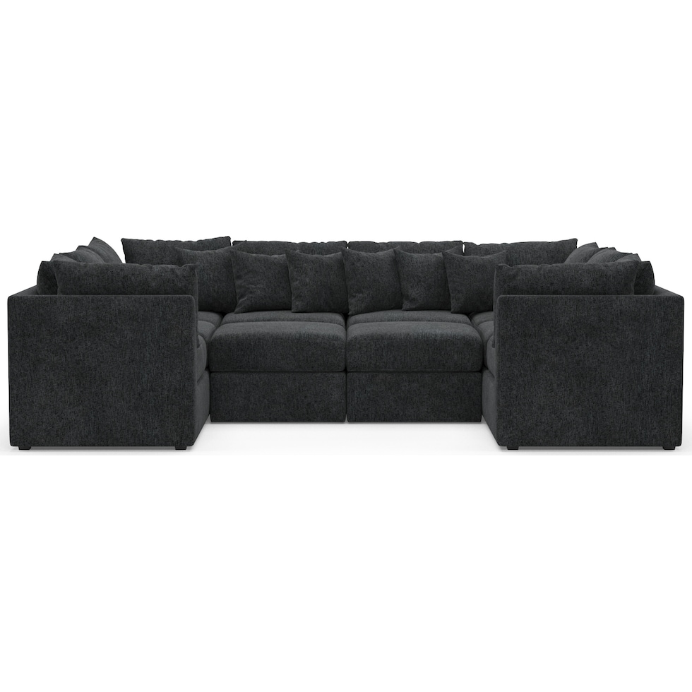 nest gray  pc sectional   