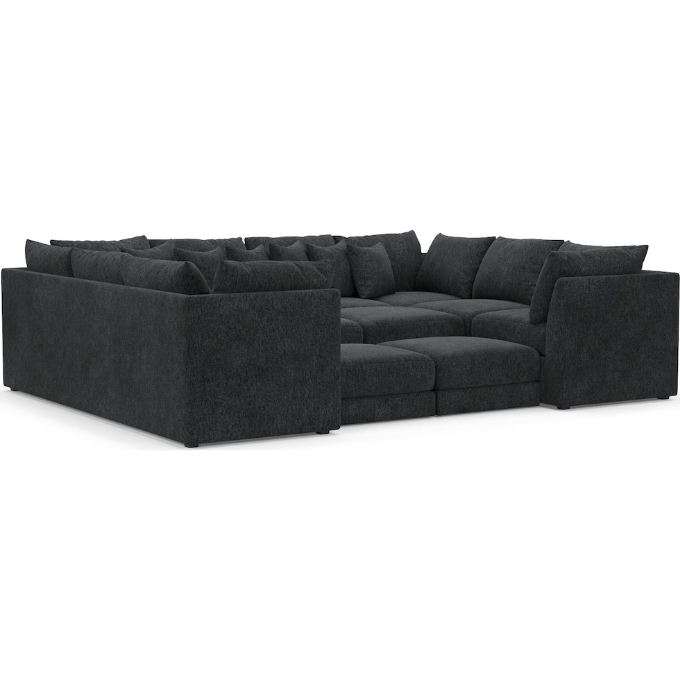 nest gray  pc sectional   