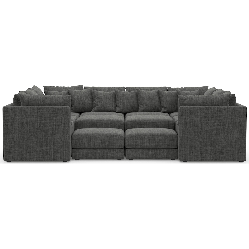 nest gray  pc sectional   