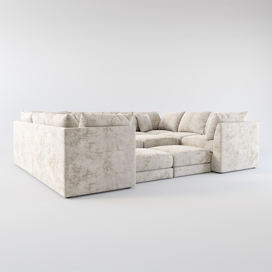 Nest 7Piece Pit Sectional Value City Furniture