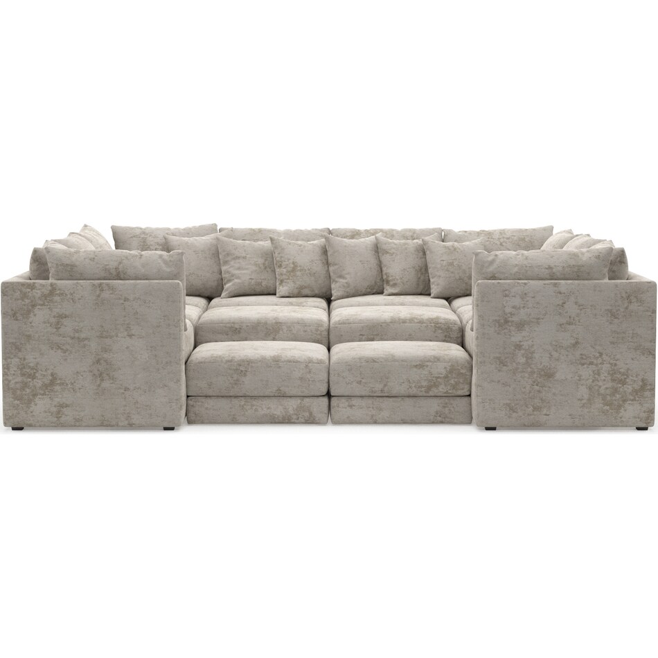 Nest 7Piece Pit Sectional Value City Furniture