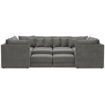 nest gray  pc sectional   