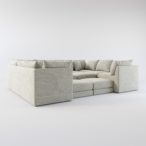 Nest 3Piece Large Sectional Value City Furniture