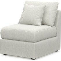 nest gray armless chair   
