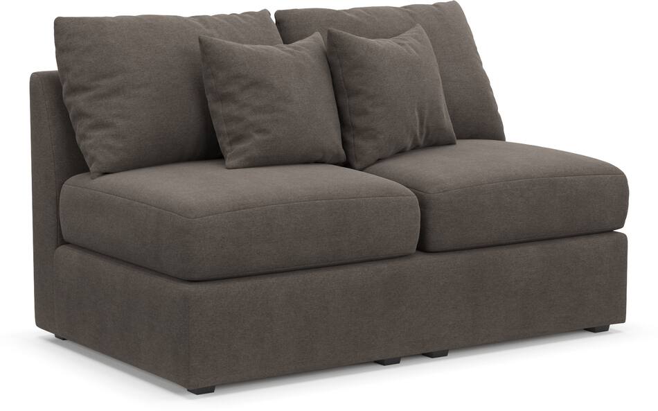 Nest Armless Loveseat | Value City Furniture