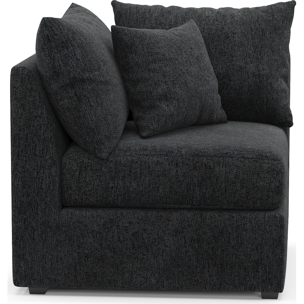 nest gray corner chair   
