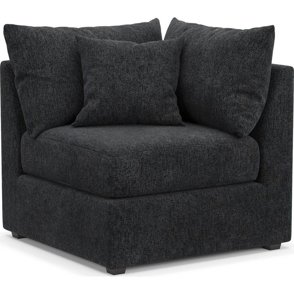 nest gray corner chair   