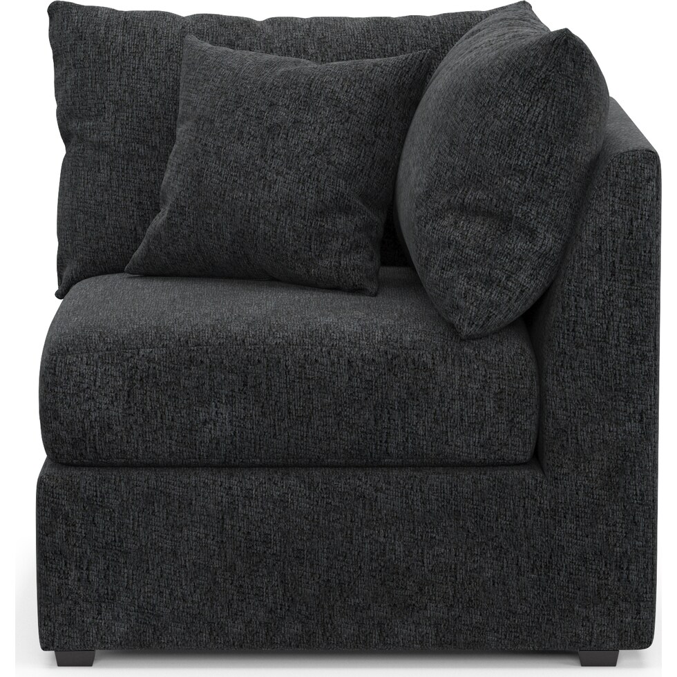 nest gray corner chair   