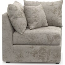 nest gray corner chair   