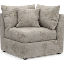 nest gray corner chair   