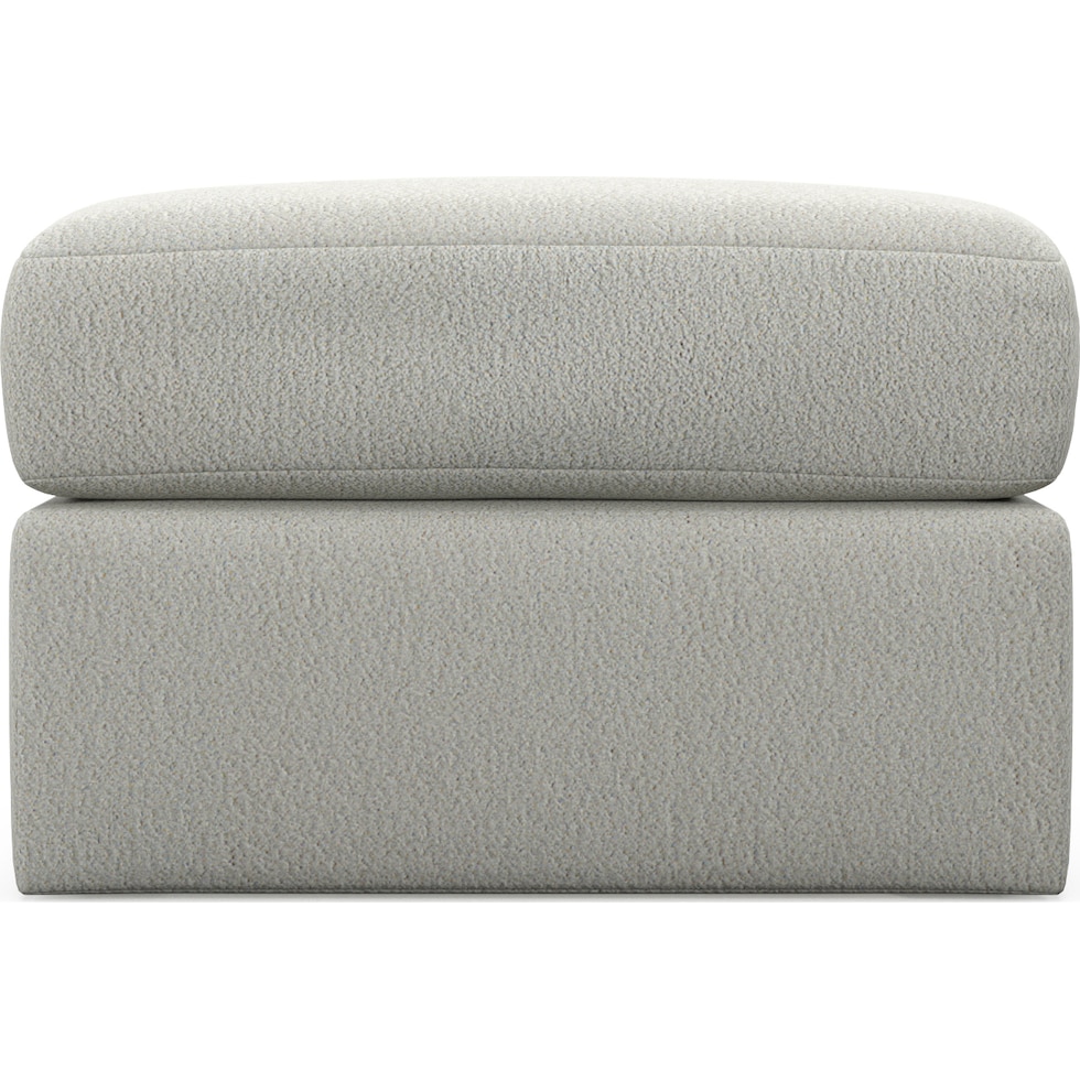 nest gray ottoman   