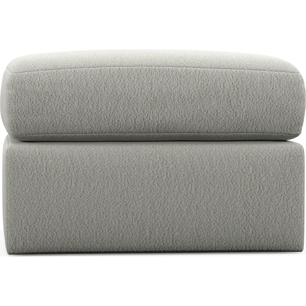 nest gray ottoman   