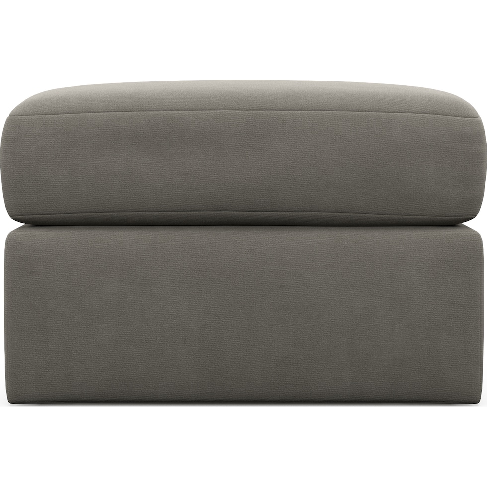 nest gray ottoman   