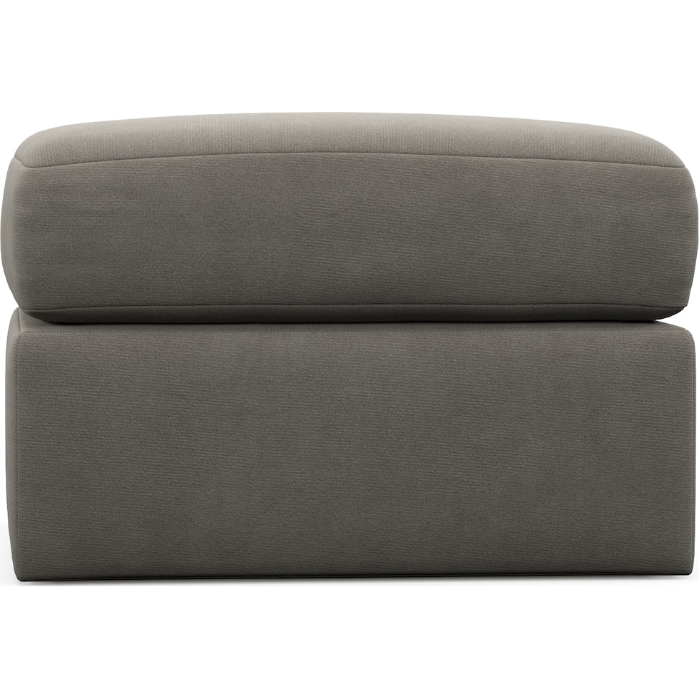 nest gray ottoman   