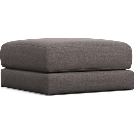Nest Foam Comfort Eco Performance Short Ottoman - Presidio Steel